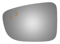 SIDE VIEW MIRROR W BLIND SPOT